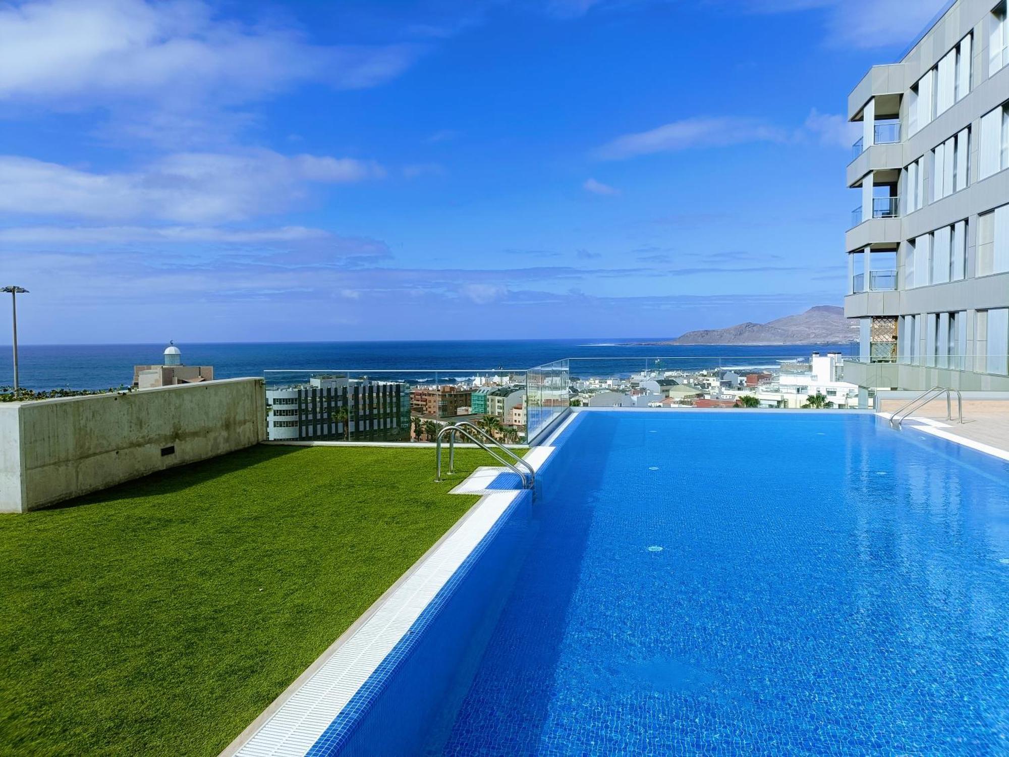 Luxury Las Canteras, Pool & Gym Las Palmas de Gran Canaria Luaran gambar